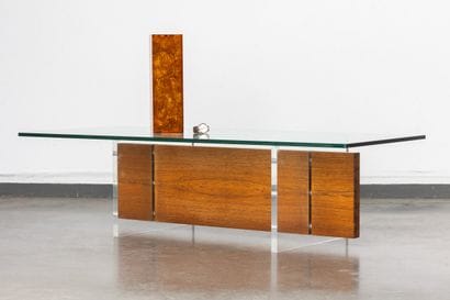 CONTEMPORARY WORK
Coffee table, rosewood...