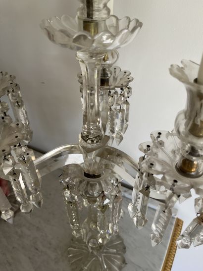 In the taste of BACCARAT
Pair of girandoles...