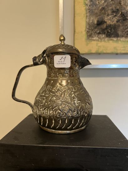 Bronze, brass and copper set including a...