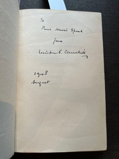 Churchill Winston S. - Spaak Paul Henri
Winston...