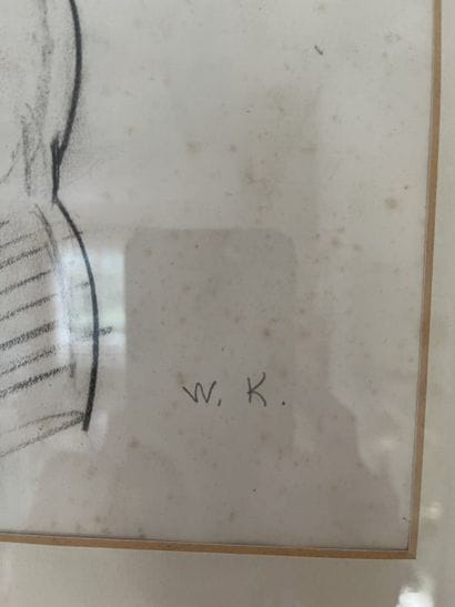 Willy KREITZ, 1903-1982
Female nude
Pencil...