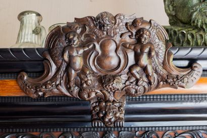 Cabinet by KUSSENKAAST in mahogany, mahogany...