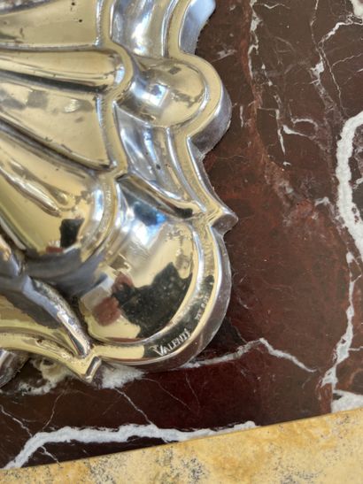 VALENTI, Spain
Pair of silver-plated three-light...