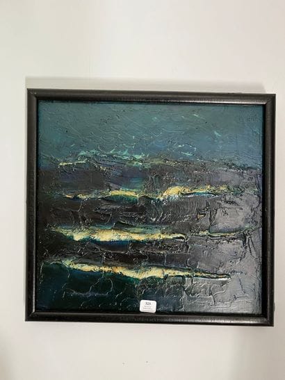 Pierre GILLE, born 1938
The sea 
Acrylic...