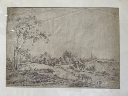 Dutch school, 18th century
Battle scene,...