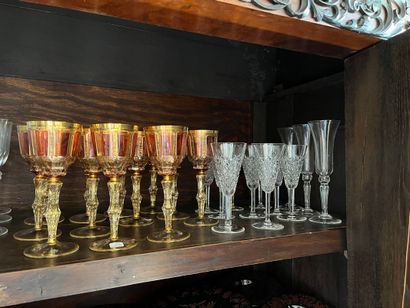 Set of glasses including: 
- KAMENICKY SENOV....