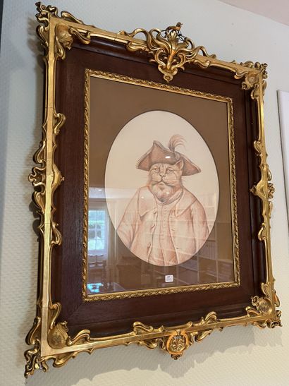 Ecole contemporaine
Portraits de monsieur...
