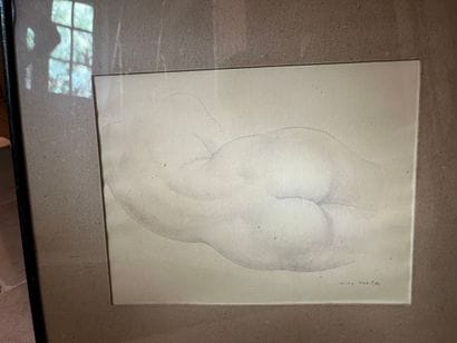 Willy KREITZ, 1903-1982
Nude 
Graphite on...