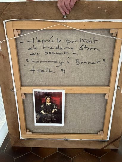 TRELIN, 20th-XXIst century
After Bonnat's...