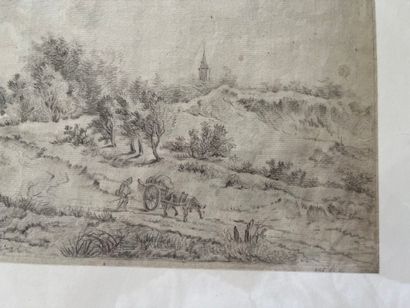 Dutch school, 18th century
Battle scene,...
