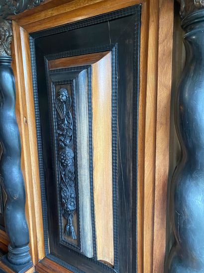 Cabinet by KUSSENKAAST in mahogany, mahogany...