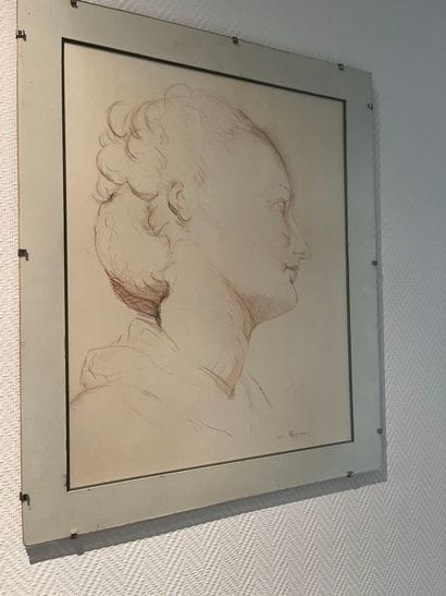Ernest MEISSONIER, after
Profil de femme...