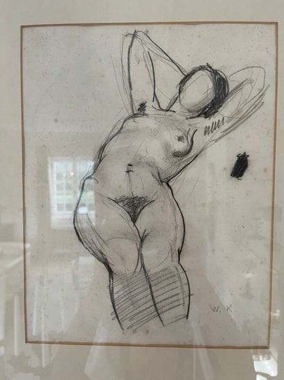 Willy KREITZ, 1903-1982
Female nude
Pencil...
