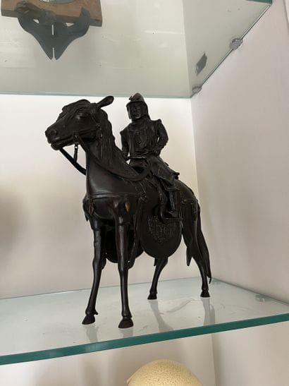 JAPAN - MEIJI period (1868-1912)
Bronze group...