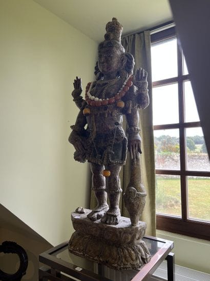 INDIA, 19th century
Shiva or divinity
Polychrome...