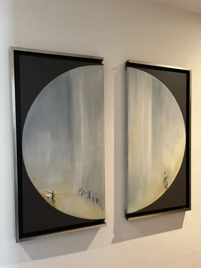 Christian MALLET, XXth-XXIst century
Silenie
Diptych,...