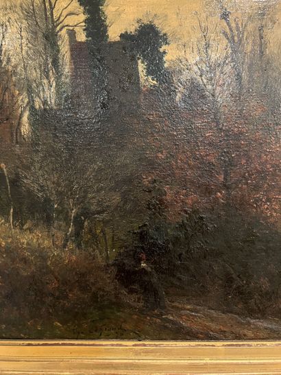 Théodore LEGRAND, 1853-1897
Promenade automnale...