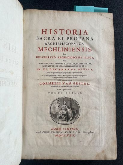 Van Gestel Cornelii
Historia sacra et profana...