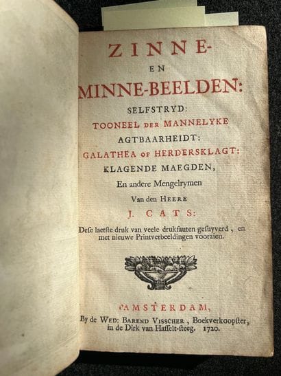 Cats Jacob
Zinne-en minne-beelden. Amsterdam,...