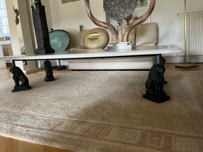 Rectangular coffee table in 