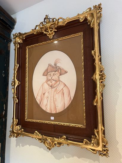 Ecole contemporaine
Portraits de monsieur...