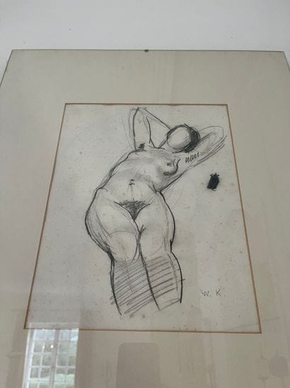 Willy KREITZ, 1903-1982
Female nude
Pencil...