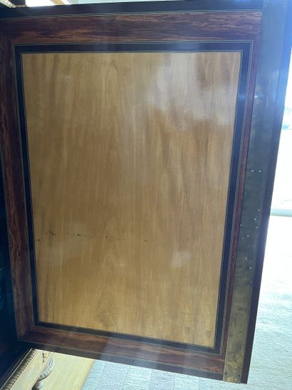 High sideboard in marquetry of foliate urns...