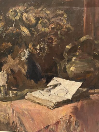 Félix EYSKENS, 1882-1968
Nature morte au...