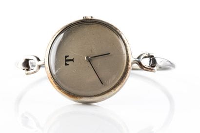 Montre bracelet TISSOT en argent - vers 1970....