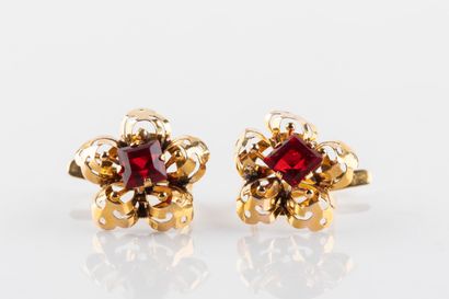 Paire de boucles d'oreilles 