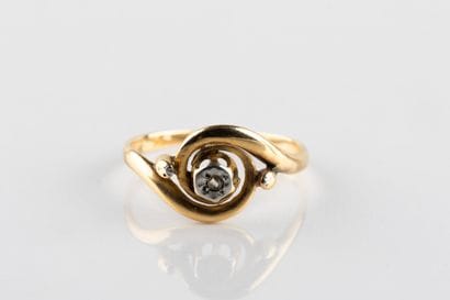 Travail du début du XXème siècle, 
Bague...