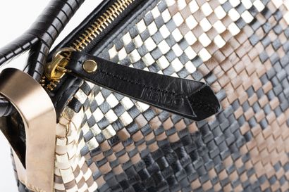 KENZO tressé beige, marron. Très bon état...