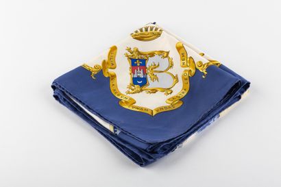 HERMES 
Carré 90 en twill de soie, modèle...