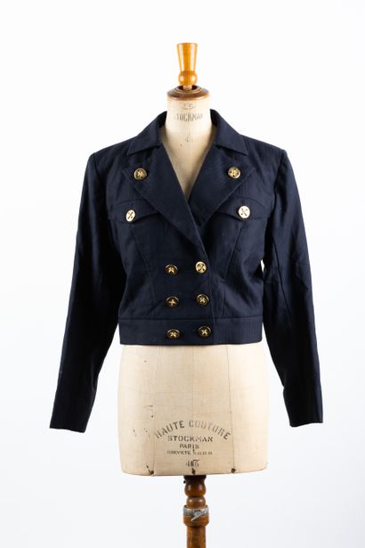 YVES SAINT-LAURENT - Rive Gauche
Veste marine...