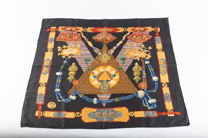 HERMES
Carré 90 en twill de soie, modèle...