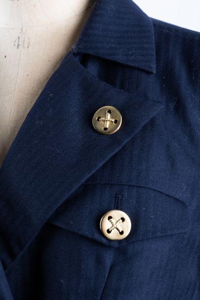 YVES SAINT-LAURENT - Rive Gauche
Veste marine...