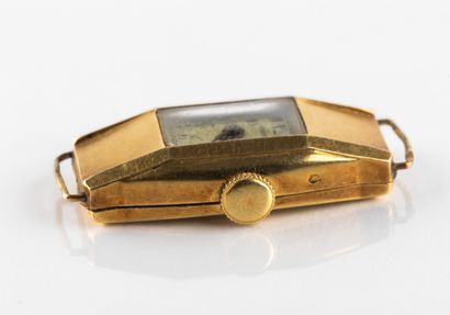 Montre-bracelet de dame en or, boîtier de...