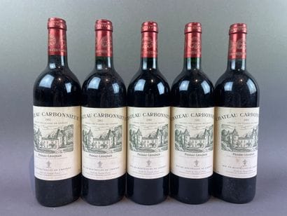 5 btls Château Carbonnieux 2002 - Pessac-Léognan...