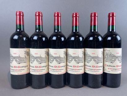 12 btls Château Saint-Georges 2005 - Saint-Georges...