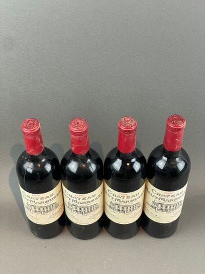 4 btls Château Haut-Marbuzet 2000 - Saint-Estèphe...