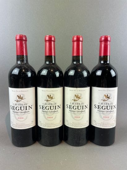 10 btls Château Seguin 2004 - Pessac-Léognan...