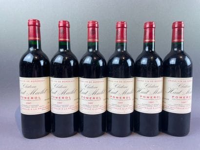 6 btls Château Haut-Maillet 1997 - Pomer...