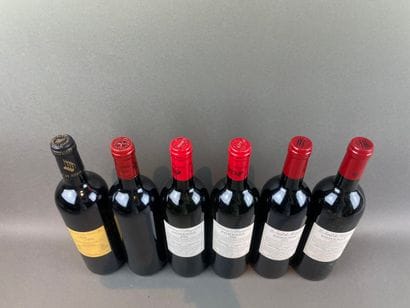 6 btls dont 1 btl Fugue de Nénin 2005 - Pomerol,...