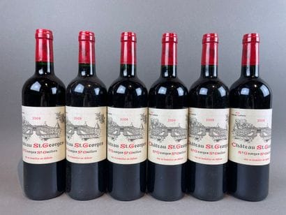 6 btls Château Saint-Georges 2009 - Saint-Georges...