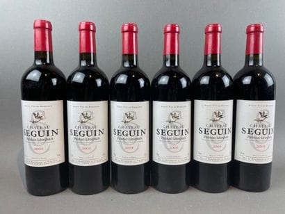 12 btls Château Seguin 2005 - Pessac-Léo...