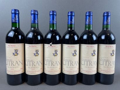 10 btls Château Citran 1995 - Haut-Médoc...