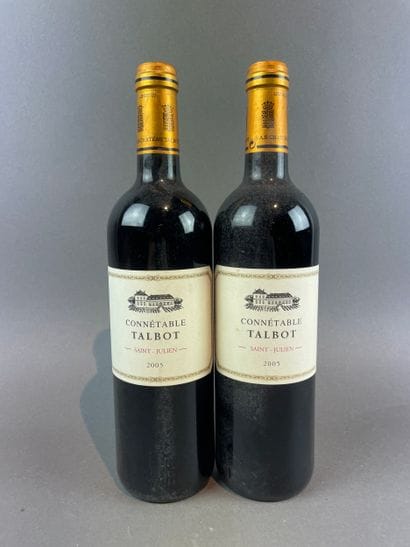 2 btls Connétable Talbot 2005 - Saint-Ju...
