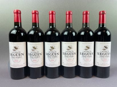 12 btls Château Seguin 2004 - Pessac-Léognan...