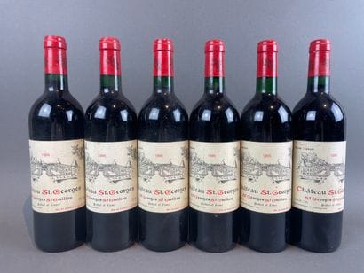 11 btls Château Saint-Georges 1995 - Saint-Georges...