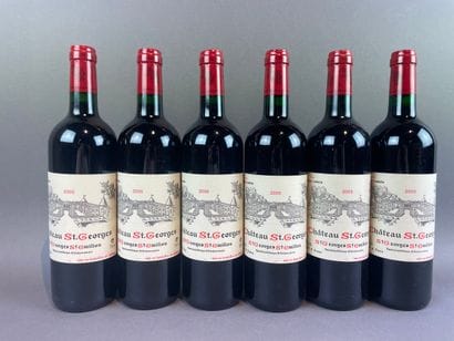 12 btls Château Saint-Georges 2005 - Saint-Georges...